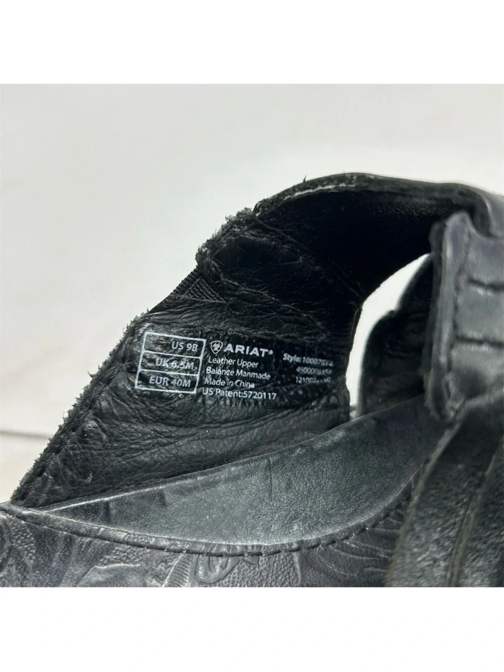Ariat Costa Huarache Leather Slide Sandals